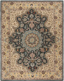 Safavieh Heritage HG918A Creme and Black