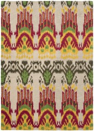 Safavieh Ikat IKT464A Beige and Yellow