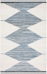 Safavieh Kilim KLM309A Ivory and Blue