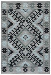 Safavieh Kilim KLM330F Grey and Black