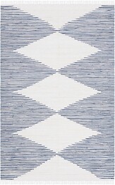 Safavieh Kilim KLM708N Navy and Ivory