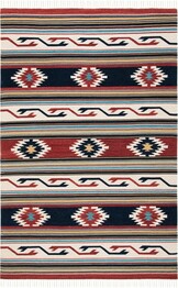 Safavieh Kilim KLM711A Ivory and Rust