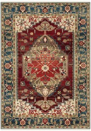 Safavieh Kashan KSN306M Blue and Red