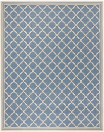 Safavieh Linden LND121M Blue and Creme