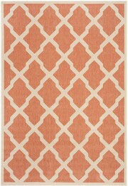 Safavieh Linden LND122P Rust and Creme