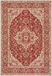 Safavieh Linden LND137Q Red and Creme