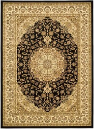 Safavieh Lyndhurst LNH222A Black and Ivory