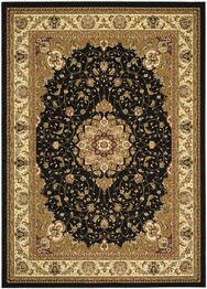 Safavieh Lyndhurst LNH329A Black and Ivory