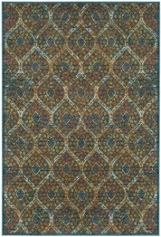 Safavieh Madison MAD140A Blue and Orange