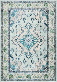 Safavieh Monaco MNC243K Light Blue and Ivory