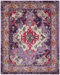 Safavieh Monaco MNC243P Violet and Fuchsia