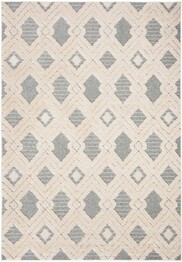 Safavieh Martha Stewart Lucia Shag MSR0728A White and Light Grey