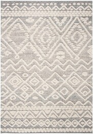 Safavieh Martha Stewart Lucia Shag MSR0788B Beige and White