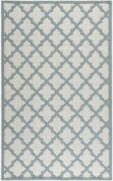 Safavieh Martha Stewart MSR2552B Vermont Ivory and Light Blue