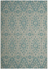 Safavieh Martha Stewart MSR411537112 Grey and Aqua