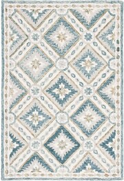 Safavieh Martha Stewart MSR4652M Blue and Ivory