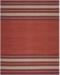 Safavieh Montauk MTK214C Red and Ivory