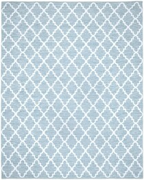 Safavieh Montauk MTK810B Light Blue and Ivory