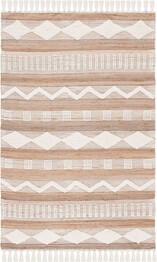 Safavieh Natural Fiber NF377A Natural and Ivory