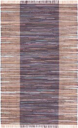 Safavieh Rag Rug RAR122V Purple and Blue