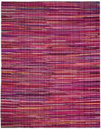 Safavieh Rag Rug RAR240D Red and Multi