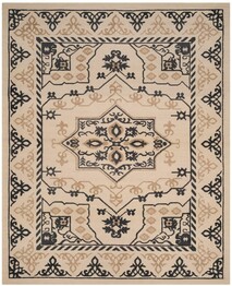 Safavieh RvtRestoration Vintage RVT424A Ivory and Charcoal