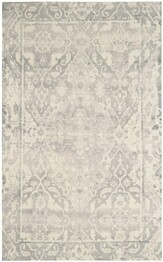 Safavieh RvtRestoration Vintage RVT532B Light Grey and Ivory