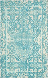 Safavieh RvtRestoration Vintage RVT532C Light Blue and Ivory