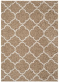 Safavieh New York Shag SG168G Beige and Ivory