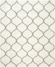 Safavieh Hudson Shag SGH280A Ivory and Grey