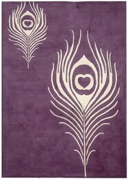 Safavieh Soho SOH704A Purple and Ivory