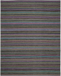 Safavieh Striped Kilim STK421C Grey and Multi