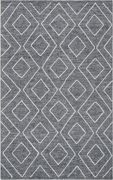 Safavieh Striped Kilim STK520H Dark Grey