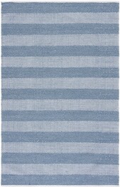 Safavieh Striped Kilim STK802M Ivory and Blue