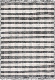 Safavieh Striped Kilim STK807Z Black and Ivory