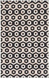 Safavieh Studio Leather STL234Z Black and Beige