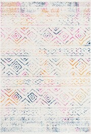 Safavieh Tulum TUL267E Ivory and Fuchsia