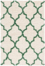 Safavieh Venus Shag VNS524A Ivory and Green