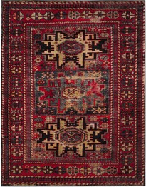 Safavieh Vintage Hamadan VTH213A Red and Multi