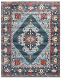 Safavieh Vintage Persian VTP482M Blue and Light Blue